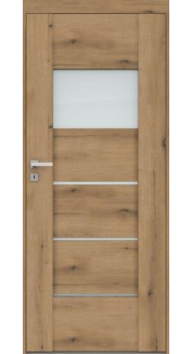 Vidaus durys AURI 1 MDF su stiklu