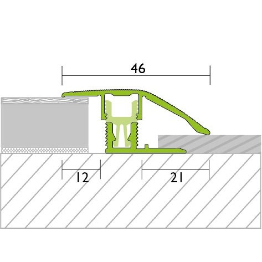 PROCOVERclip sujungimo profilis
