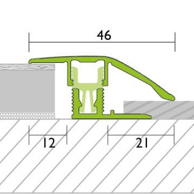 PROCOVERclip sujungimo profilis