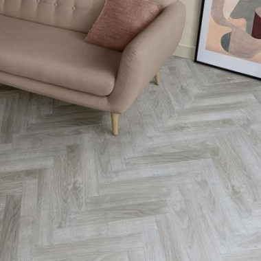 Herringbone Java Light Grey